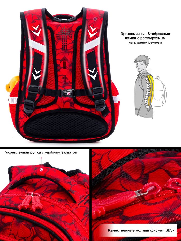 Рюкзак шкільний для дівчаток SkyName R1-014 купити недорого в Ти Купи