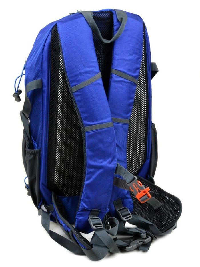 Мужской синий туристический рюкзак из нейлона Royal Mountain 1465 dark-blue купить недорого в Ты Купи
