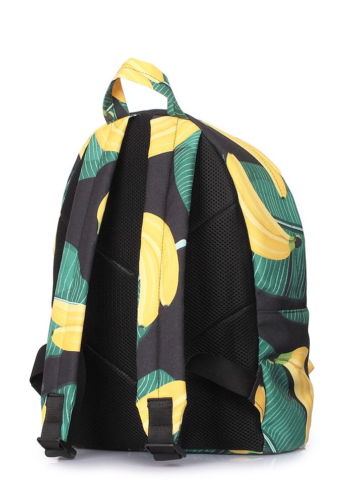 Женский текстильный рюкзак POOLPARTY backpack-bananas купить недорого в Ты Купи