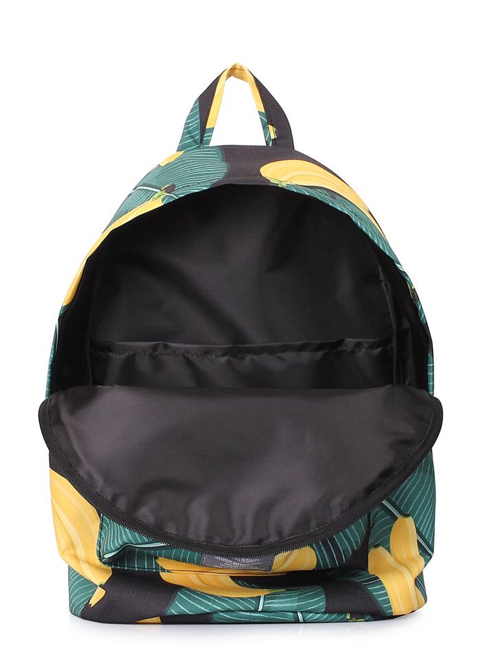 Женский текстильный рюкзак POOLPARTY backpack-bananas купить недорого в Ты Купи