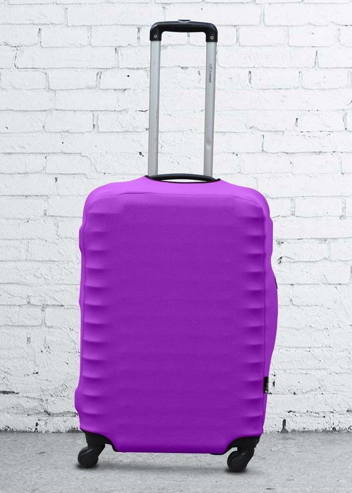 Захисний чохол для валізи Coverbag дайвінг бузок купити недорого в Ти Купи