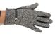 Стрейчевые комбинированные женские перчатки Shust Gloves L