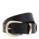 Женский кожаный ремень Borsa Leather 100b1genw138-black