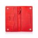 Кожаный бумажник Hi Art WP-05 Mehendi Art краснаый Красный