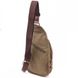 Мужская тканевая сумка-слинг Vintage 21254