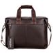 Мужская коричневая деловая сумка Polo 6607