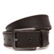 Мужской кожаный ремень Borsa Leather V1125FX18-brown