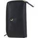 Женский кожаный кошелек Ashwood J51 Black с RFID защитой