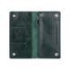 Шкіряне портмоне Hi Art WP-05 Crystal Green Mehendi Classic Зелений
