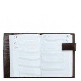 Шкіряний коричневий щоденник Piquadro Blue Square (AG1148B2_MO) купити недорого в Ти Купи