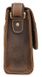 Чоловіча шкіряна сумка через плече Vintage 14980 Коричневий