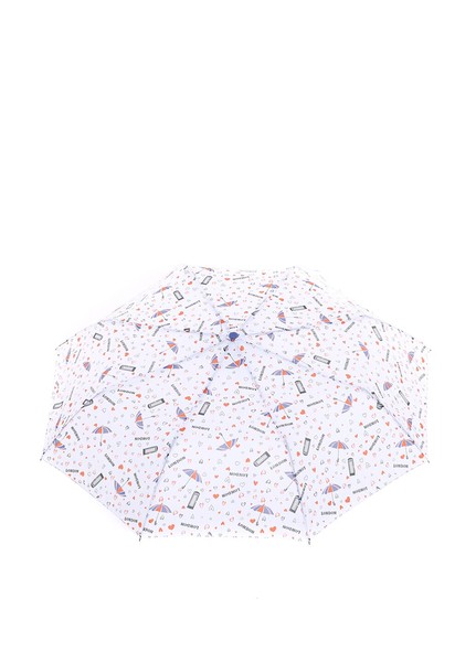 Зонт-полуавтомат Baldinini Белый в зонтиках (566) купить недорого в Ты Купи
