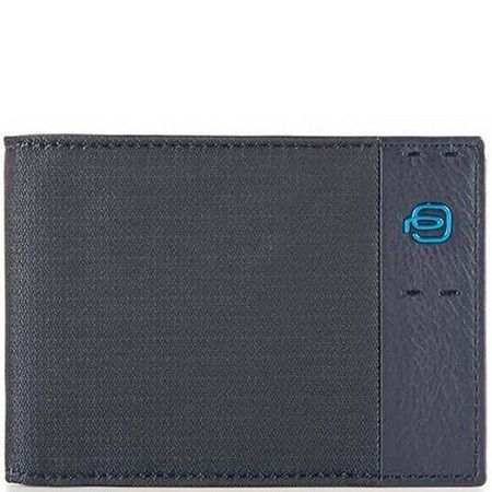 Кожаный кошелек Piquadro PULSE/CHEVBLU PU1241P16_CHEVBLU купить недорого в Ты Купи