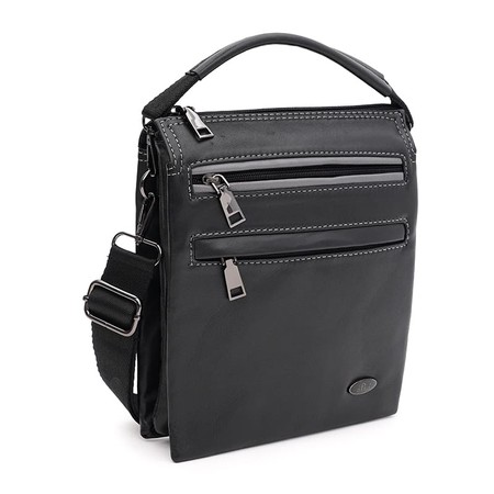 Мужская кожаная сумка Ricco Grande T1tr0025gr-black купить недорого в Ты Купи
