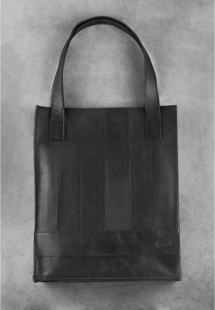 Жіноча шкіряна сумка BlankNote Бетсі чорна - BN-BAG-10-G-KR купити недорого в Ти Купи