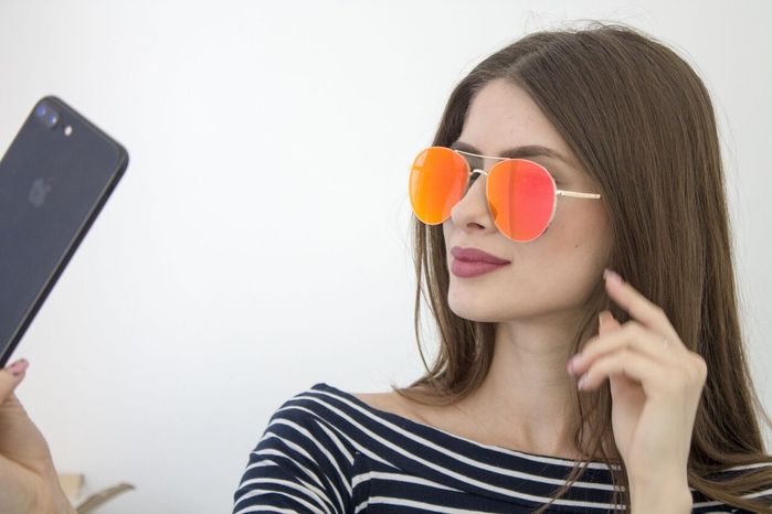 Солнцезащитные женские очки Glasses 8304-4 купить недорого в Ты Купи