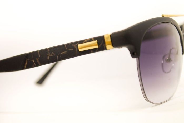 Солнцезащитные поликарбонатные очки BR-S женские черные купить недорого в Ты Купи