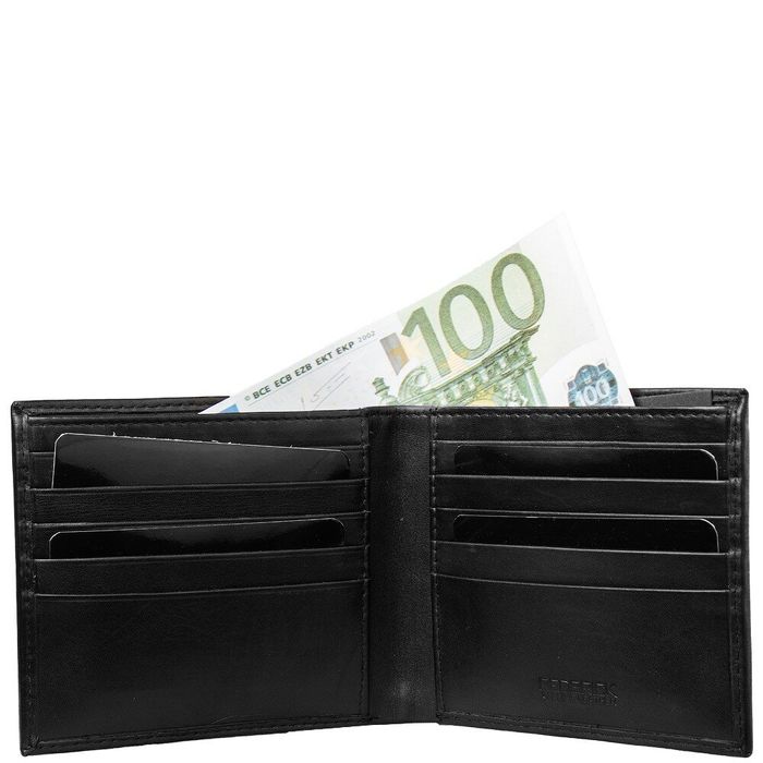 Шкіряний чоловічий гаманець REDBRICK FULRBW0019-BLK купити недорого в Ти Купи