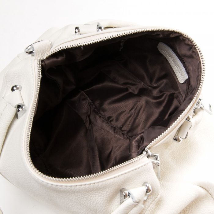 Женская кожаная сумка классическая ALEX RAI 01-12 24-83104-9 beige купить недорого в Ты Купи