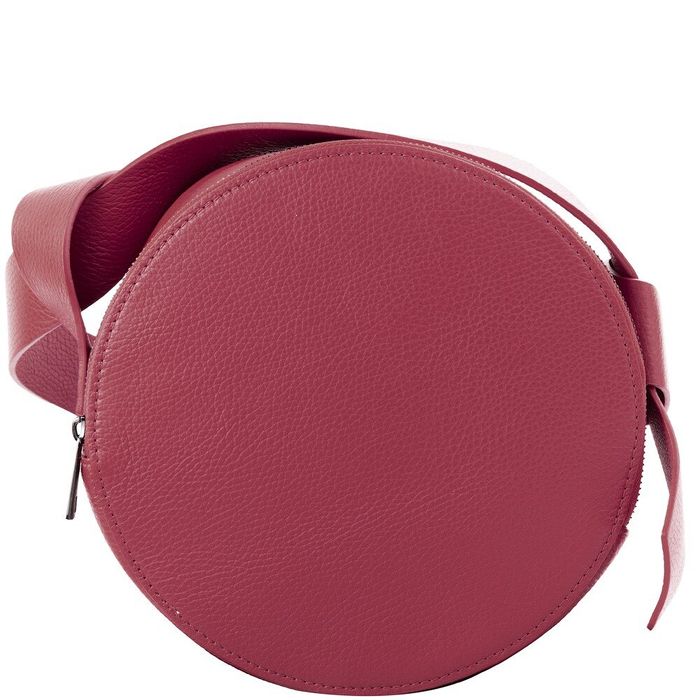 Жіноча шкіряна кругла сумка ETERNO (KLD100-7) купити недорого в Ти Купи