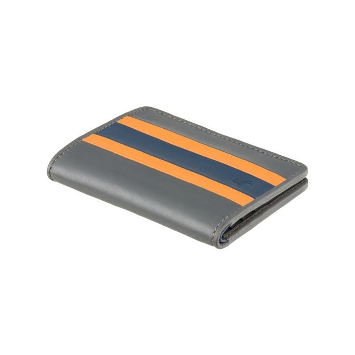 Кожаное мужское портмоне с RFID защитой Visconti rac16 grey m купить недорого в Ты Купи
