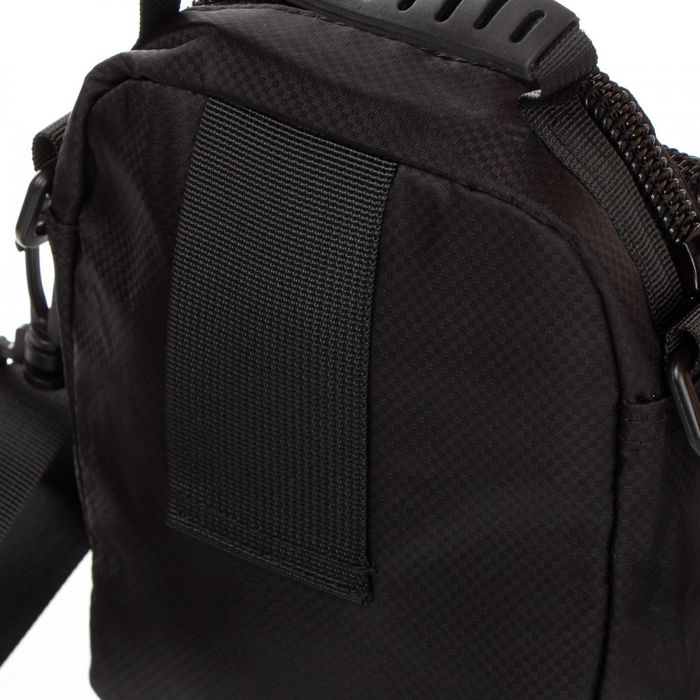 Мужская тканевая сумка через плечо Lanpad 61028 black купить недорого в Ты Купи