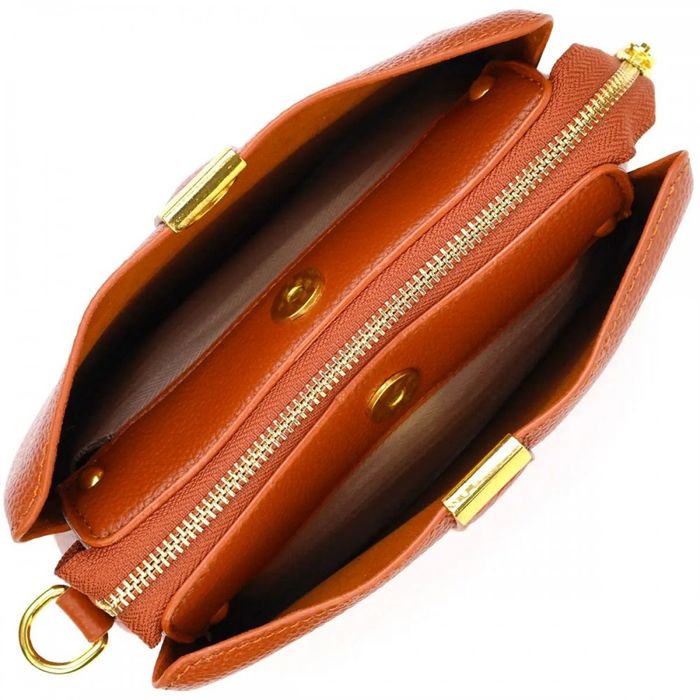 Женская кожаная сумка через плечо Vintage 22105 купить недорого в Ты Купи