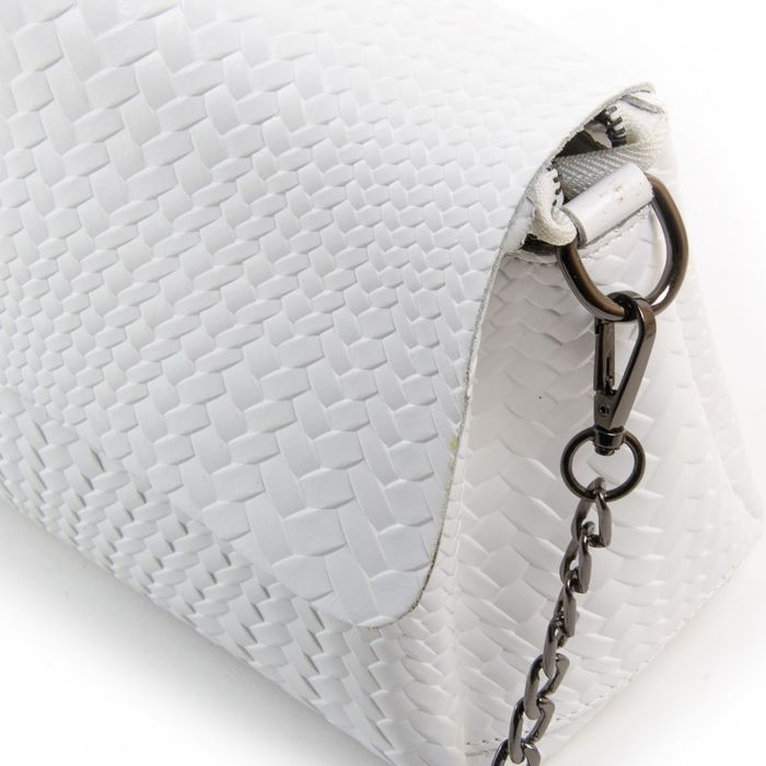Женская кожаная сумка классическая ALEX RAI J009-1 white купить недорого в Ты Купи