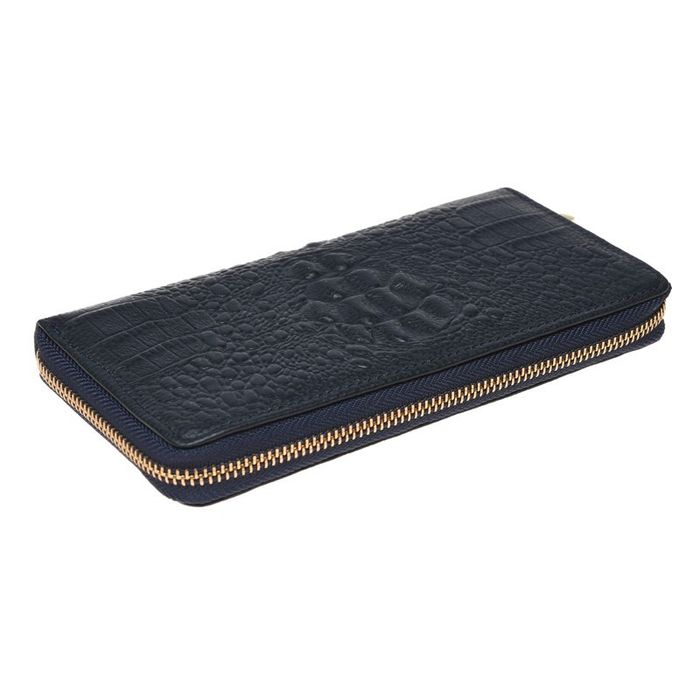 Жіночий шкіряний гаманець Keizer K15201-blue купити недорого в Ти Купи