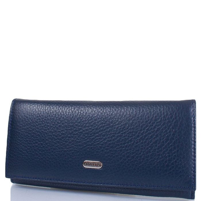 Женский кожаный синий кошелек CANPELLINI SHI2036-241 купить недорого в Ты Купи