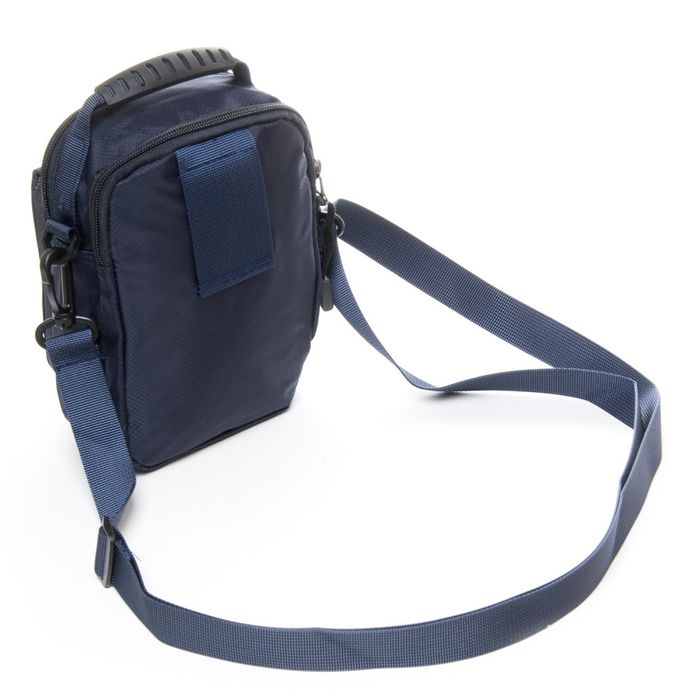 Чоловіча сумка через плече та на блакитному поясі Lanpad 53230 купити недорого в Ти Купи