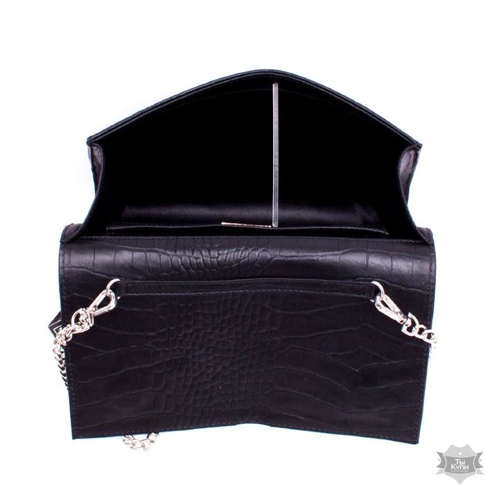 Женский кожаный черный клатч Valenta ВЕ610431 купить недорого в Ты Купи