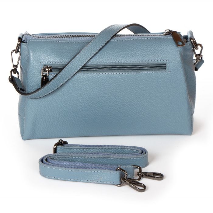 Жіноча шкіряна сумка ALEX RAI 99105-1 blue купити недорого в Ти Купи