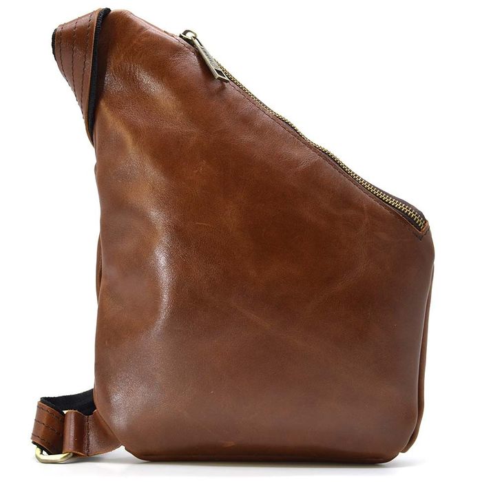 Мужская кожаная сумка-слинг TARWA GB-6402-3md купить недорого в Ты Купи