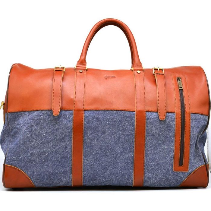Дорожня комбінована сумка TARWA gb-1633-4lx Синій; рудий купити недорого в Ти Купи