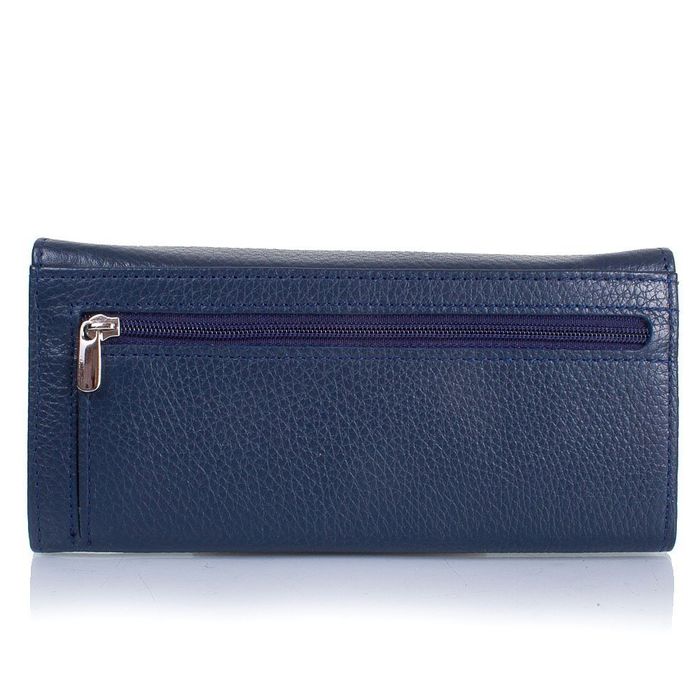 Женский кожаный синий кошелек CANPELLINI SHI2036-241 купить недорого в Ты Купи