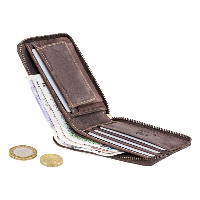 Чоловічий гаманець Visconti BULLET 702 з натуральної шкіри купити недорого в Ти Купи