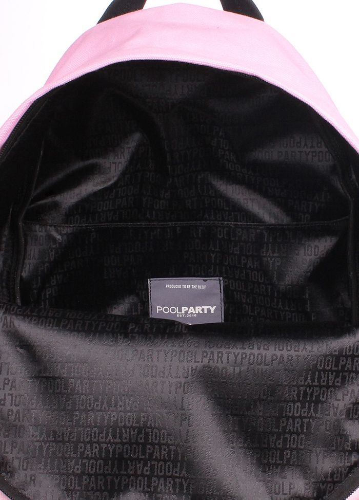 Женский текстильный рюкзак POOLPARTY backpack-oxford-rose купить недорого в Ты Купи