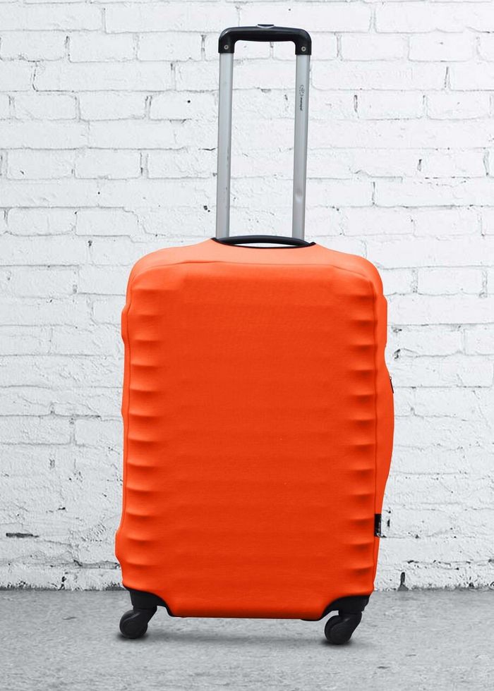 Защитный чехол для чемодана Coverbag дайвинг оранжевый L купить недорого в Ты Купи