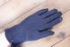 Рукавички сенсорні жіночі сині трикотажні 1805-3s2 M