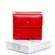 Шкіряний жіночий гаманець Bright DR. BOND WS-33 red