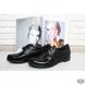 Черные лаковые демисезонные туфли Villomi 1012-10