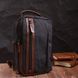 Чоловіча сумка-слінг із текстилю Vintage 22192, Чорний