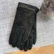 Женские кожаные перчатки Shust Gloves чёрные 747s1 S