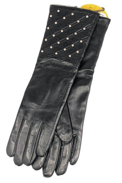 Жіночі шкіряні сенсорні рукавички Shust Gloves 711 купити недорого в Ти Купи