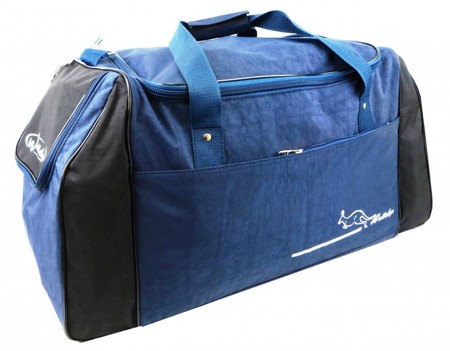 Спортивная сумка Wallaby 447-6 синий с черным, 59 л купить недорого в Ты Купи