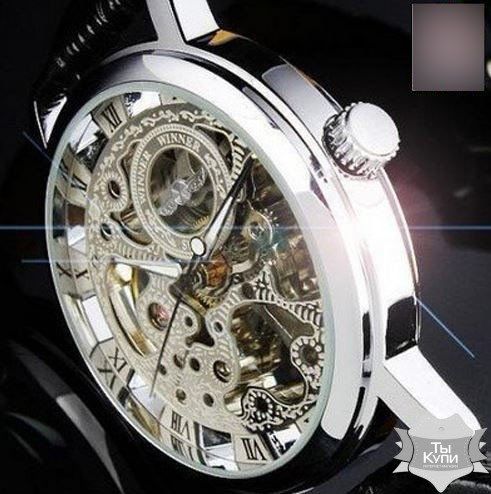 Женские часы скелетон Winner Silver II (1115) купить недорого в Ты Купи
