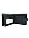 Мужской кожаный кошелек Weatro 11,5 х 9,5 х 3 см Черный wtro-161-4ND