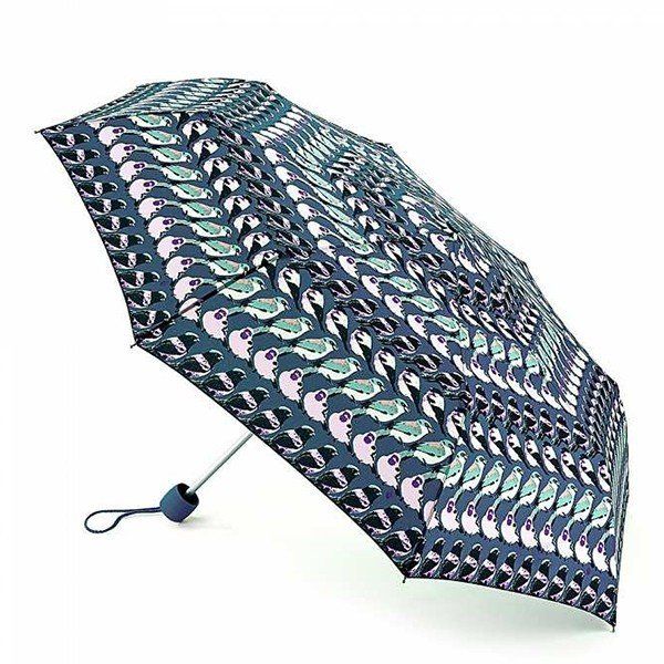 Жіноча механічна парасолька Fulton Minilite-2 L354 - Birds On A Wire купити недорого в Ти Купи