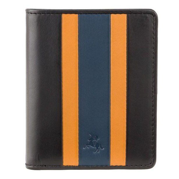 Кожаное мужское портмоне с RFID защитой Visconti rac16 blk m купить недорого в Ты Купи